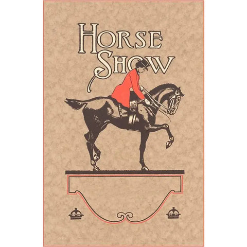 Equestrian Vintage Vinyl Stickers