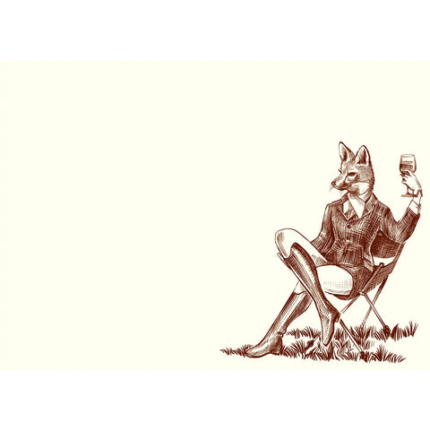 Fox Hunt Notecards
