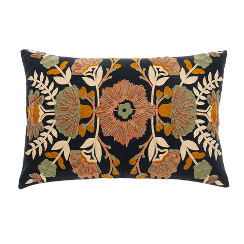 Aster Embroidered Pillow