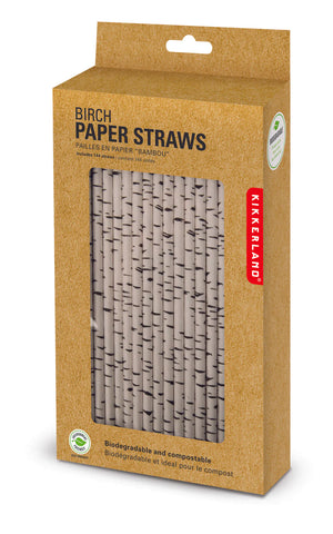 Birch Paper Straws