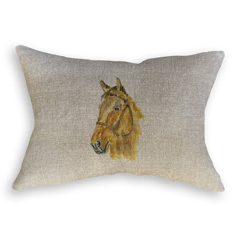 Horse Head Pillow