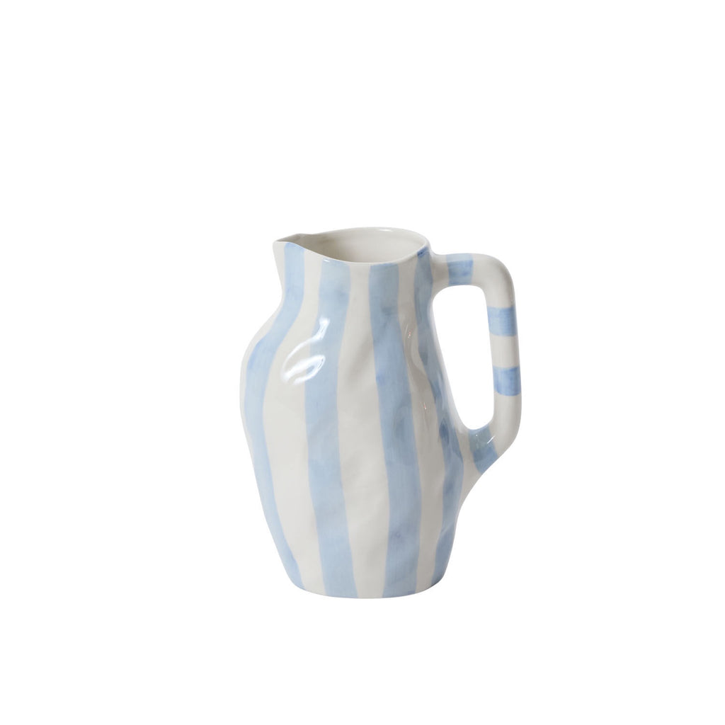 Medium Striped Pitcher