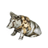 Cast Iron Pig with Ribbon