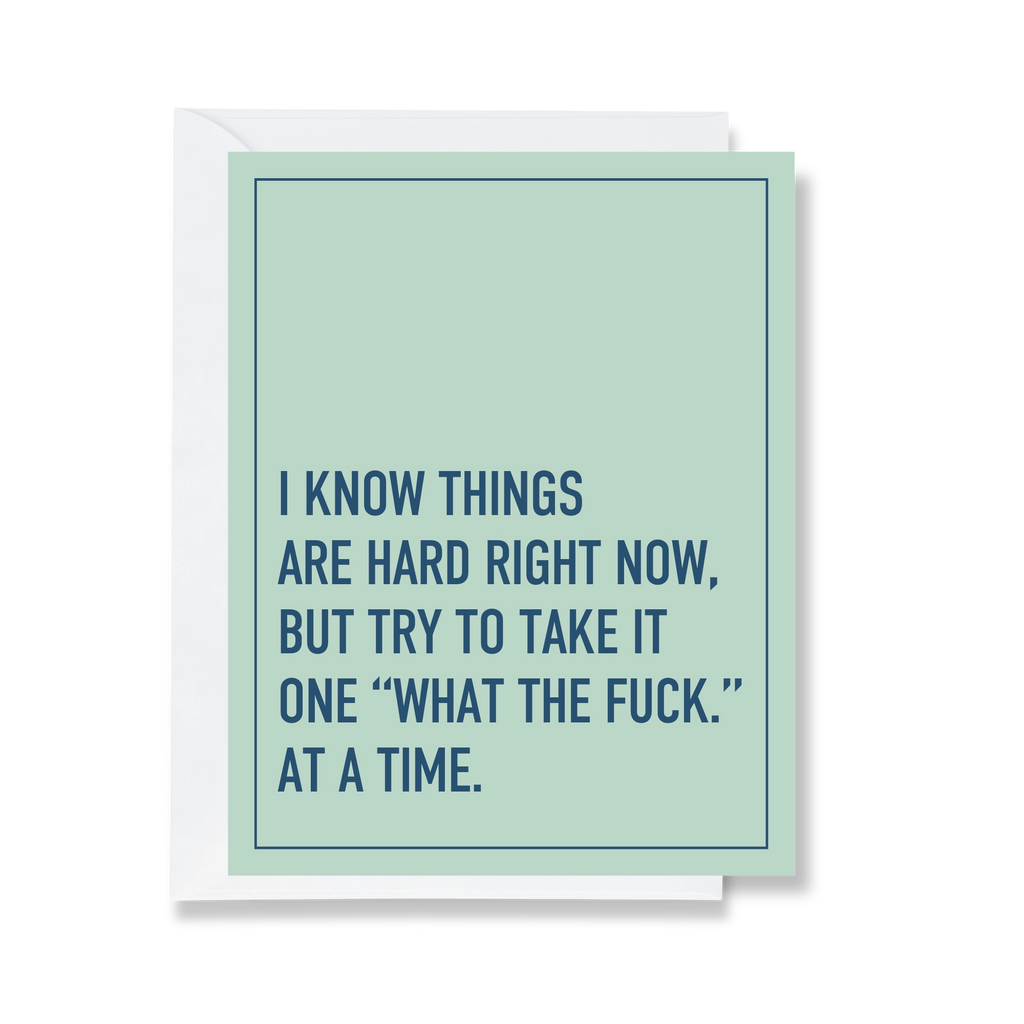 One WTF At a Time Card