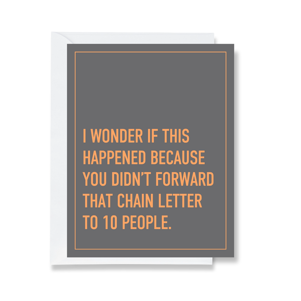 90s Chain Letter