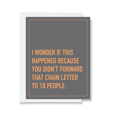 90s Chain Letter
