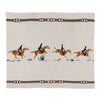 Full Gallop Cotton Throw