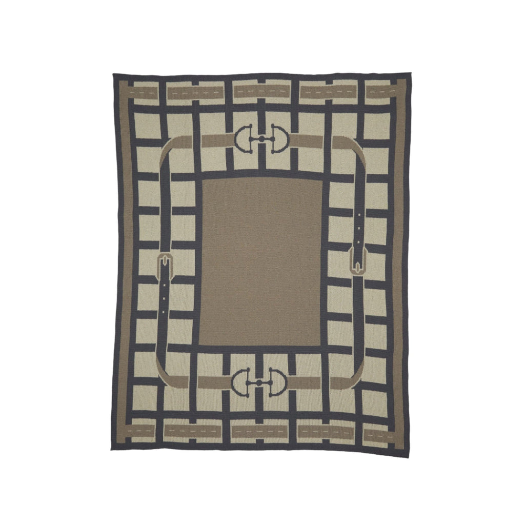 Equestrian Lattice Throw