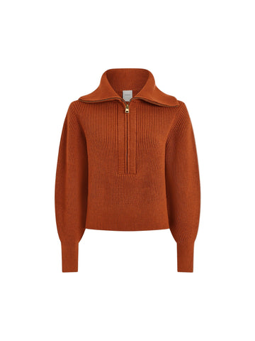 Maura Gold Flame Half Zip