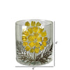Small Marigold Enamel Hurricane