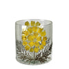 Small Marigold Enamel Hurricane