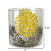 Medium Marigold Enamel Hurricane