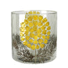 Medium Marigold Enamel Hurricane