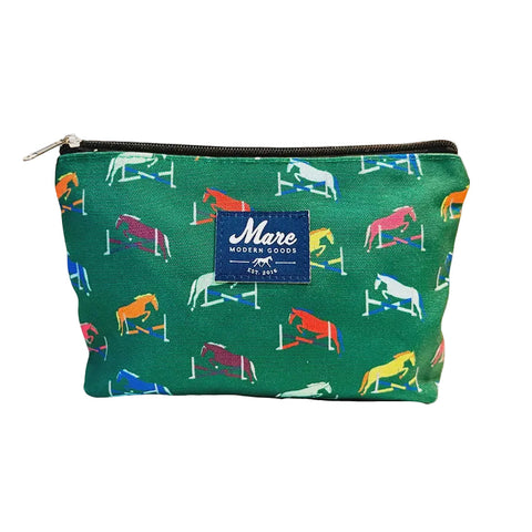 Jumpers Green Zipper Pouch