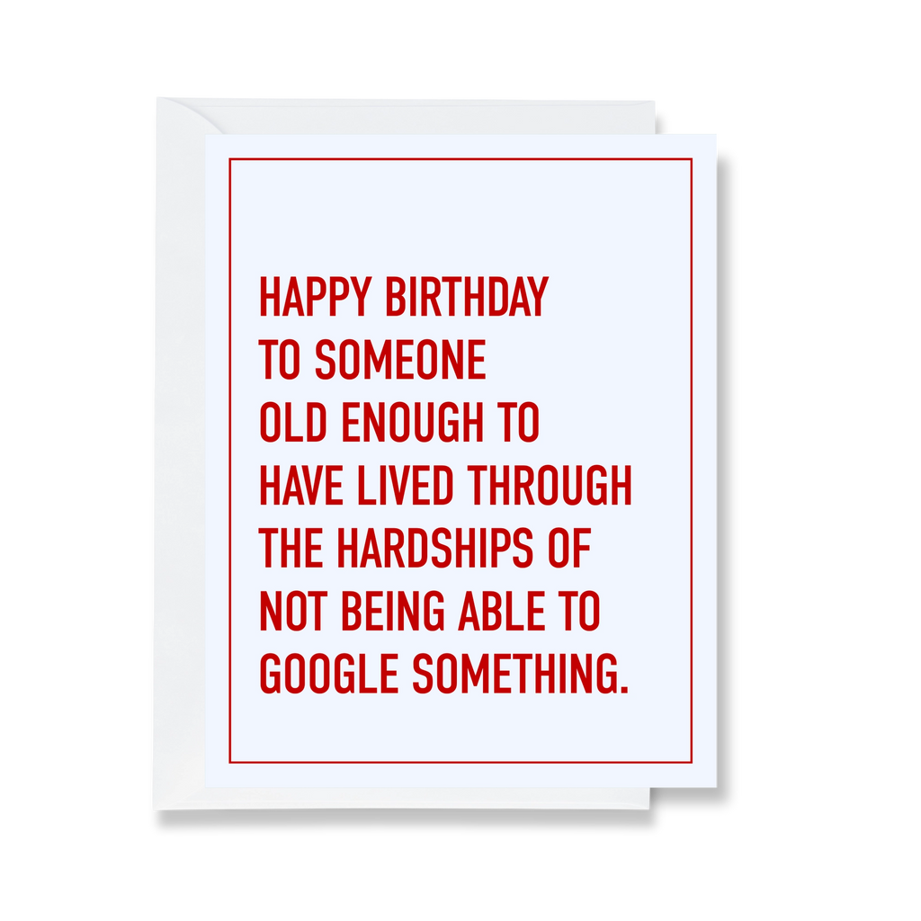Birthday Hardships