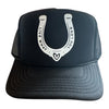 Live What You Love Horse Shoe Trucker Hat