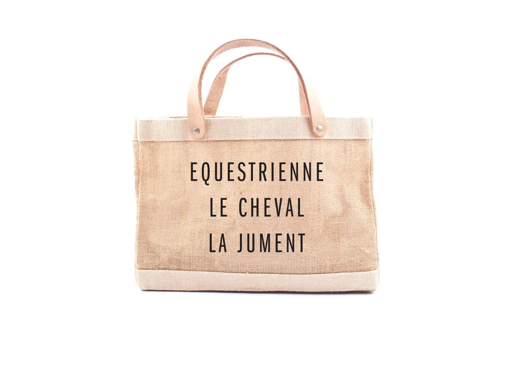 Equestrian Sundry x Apolis Market Tote