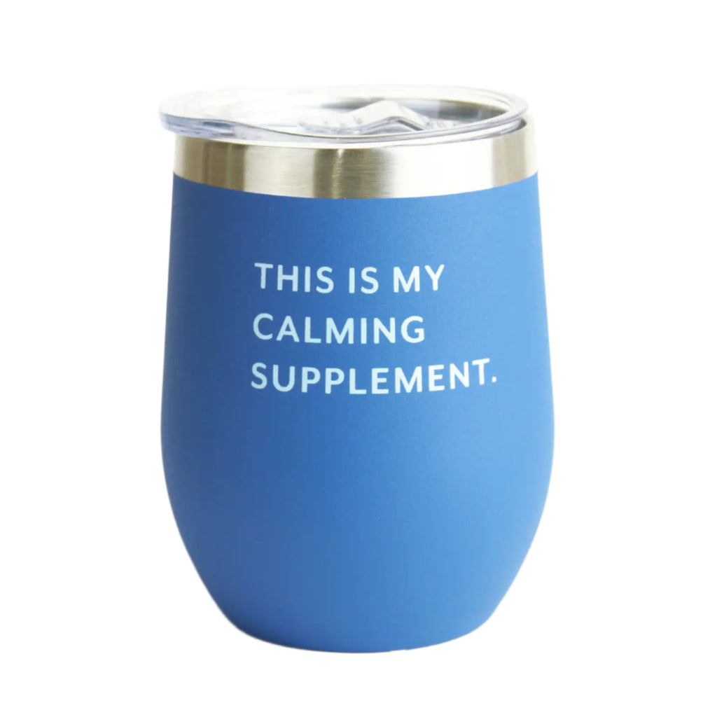 Calming Supplement Beverage Tumbler