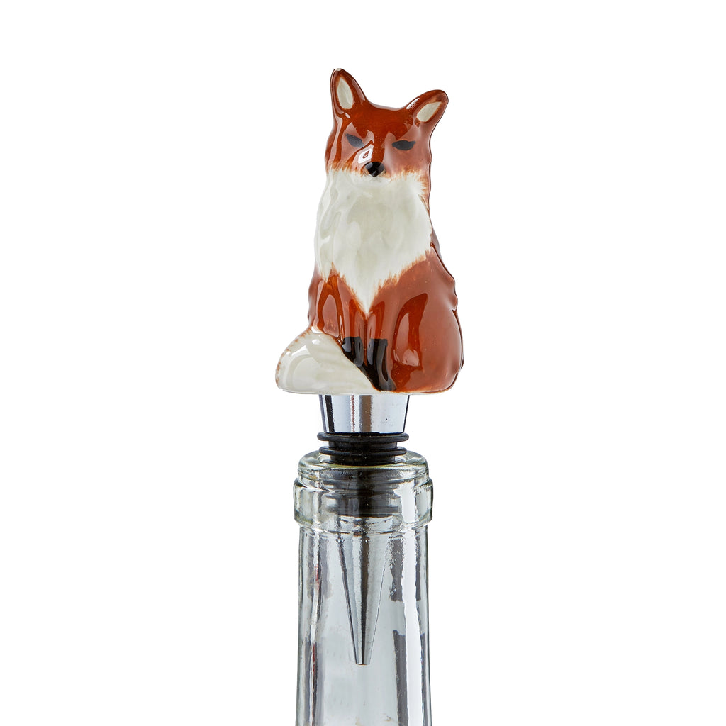Fox Bottle Stopper