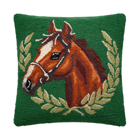 Polo Horse Pillow
