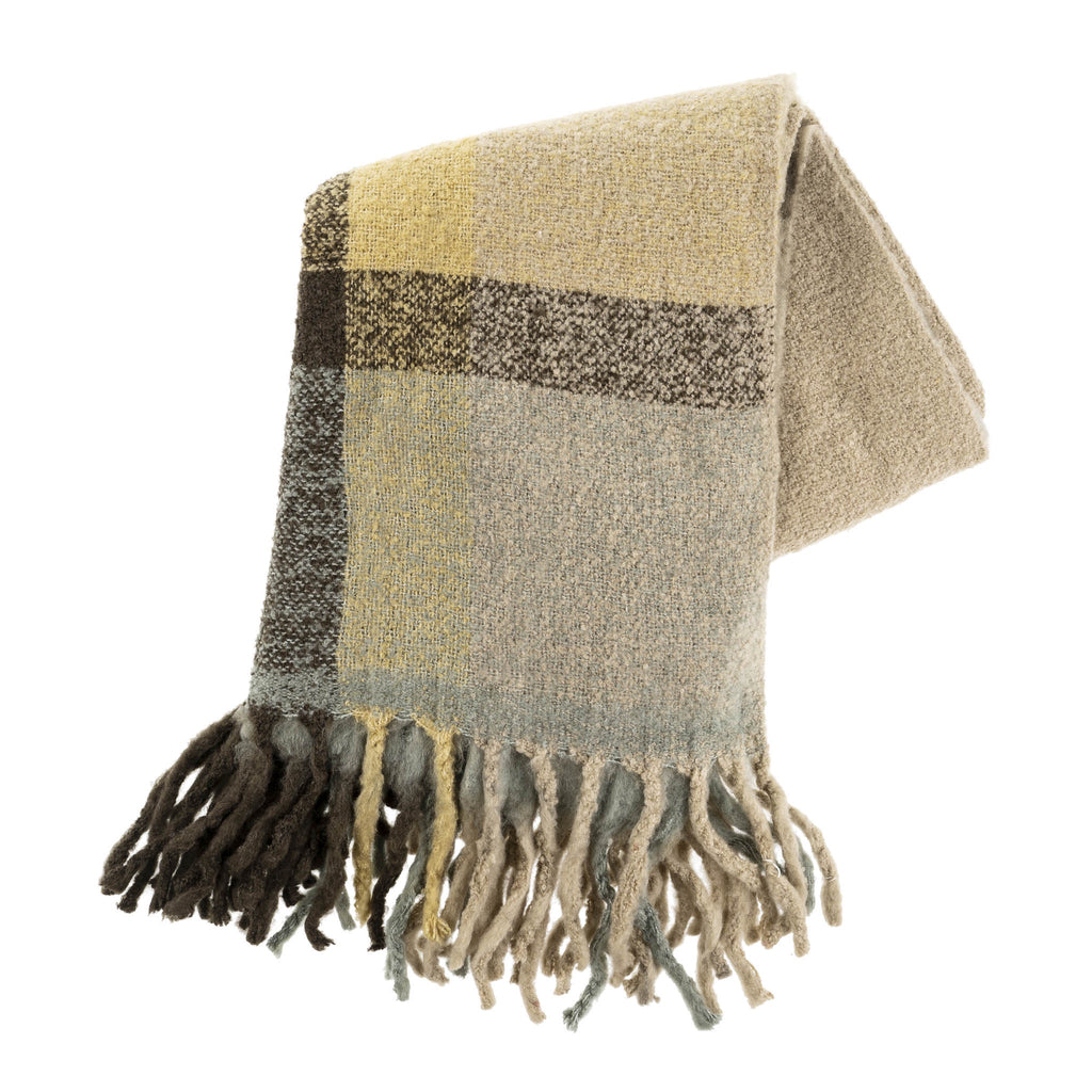 Teton Textured Grey Throw