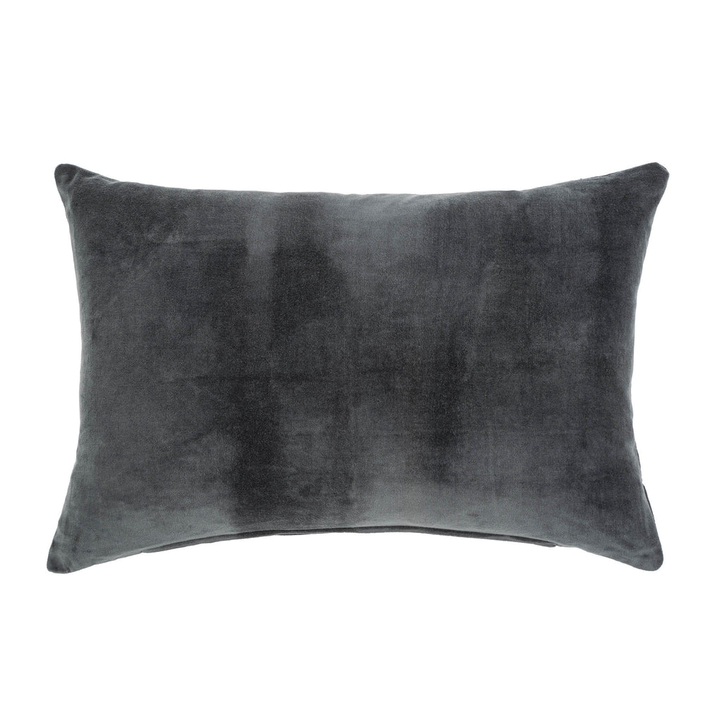 Vera Velvet in Charcoal