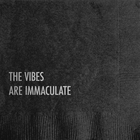 Vibes Are Immaculate Cocktail Napkins