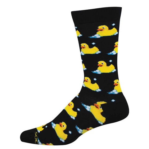 Men's Bubble Up Rubber Duck Socks