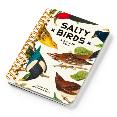 Sticker Book of Salty Birds