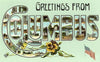 Columbus Vintage Postcards (4 styles)