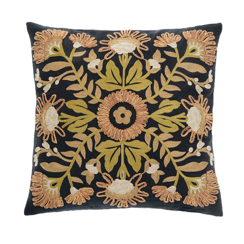 Primrose Embroidered Pillow