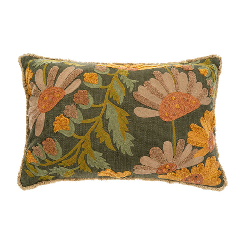 Valley Embroidered Pillow