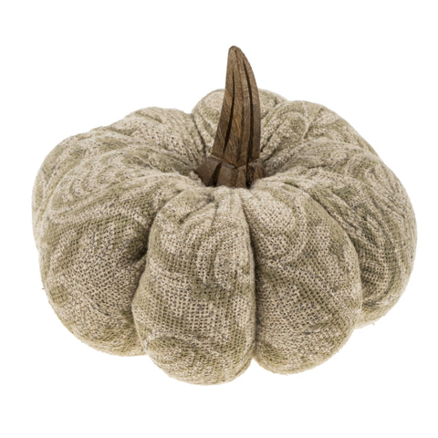 Celery Fabric Pumpkin (large)