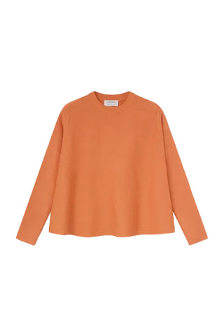 Orange Swing Sweater