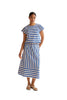 Regatta Blue Midi Skirt