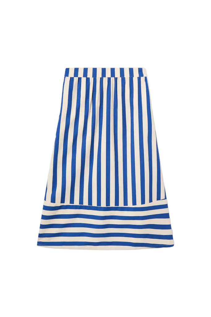 Regatta Blue Midi Skirt
