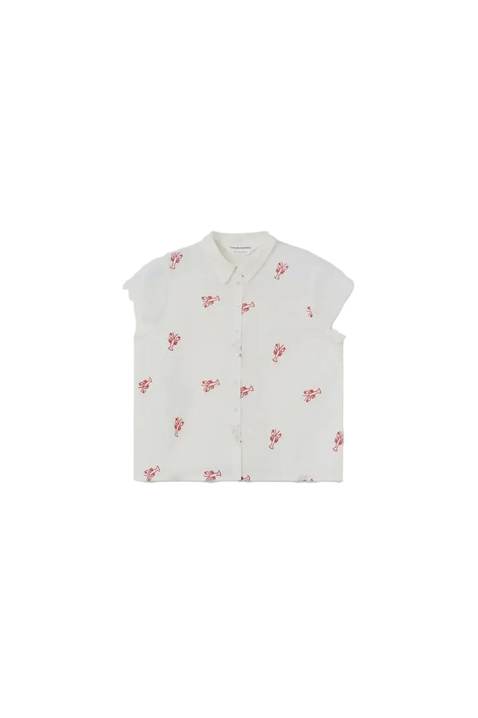 Embroidered Lobster Shirt