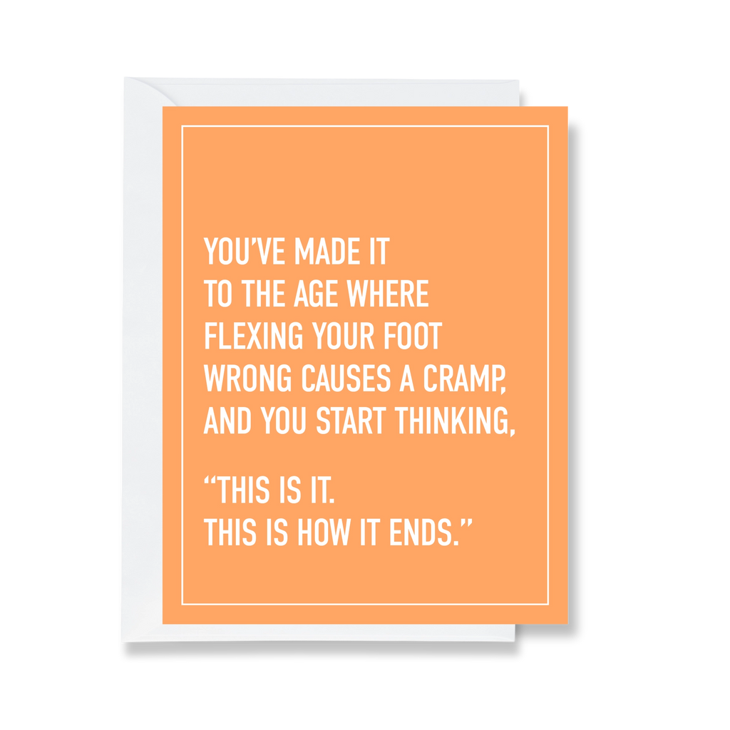 Foot Cramps Card