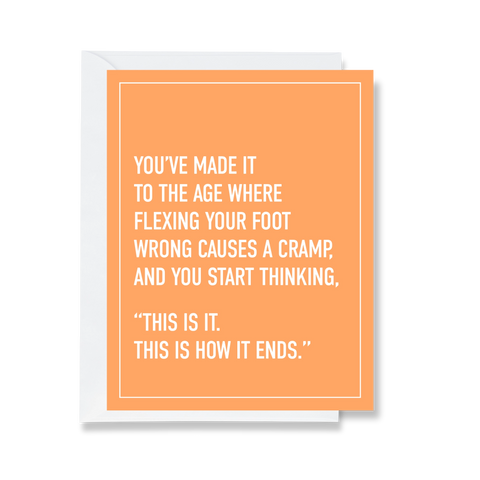 Foot Cramps Card