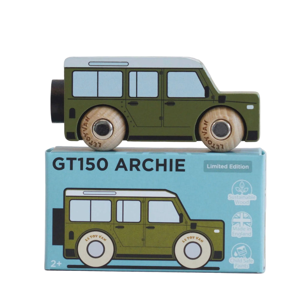 Wood Land Rover Toy