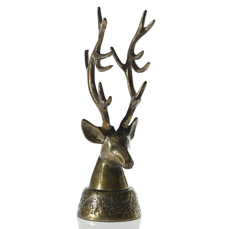 Brass Deer Head