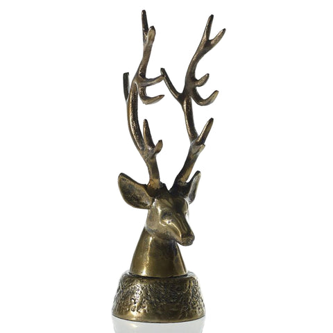 Brass Deer Head