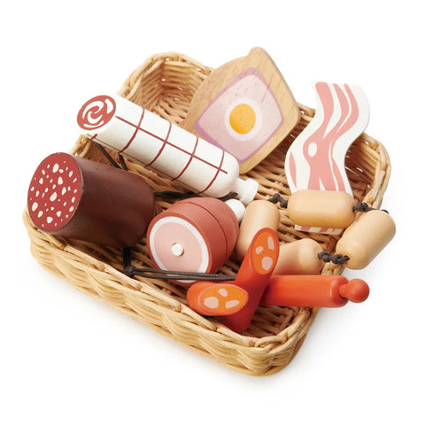 Wooden Charcuterie Basket