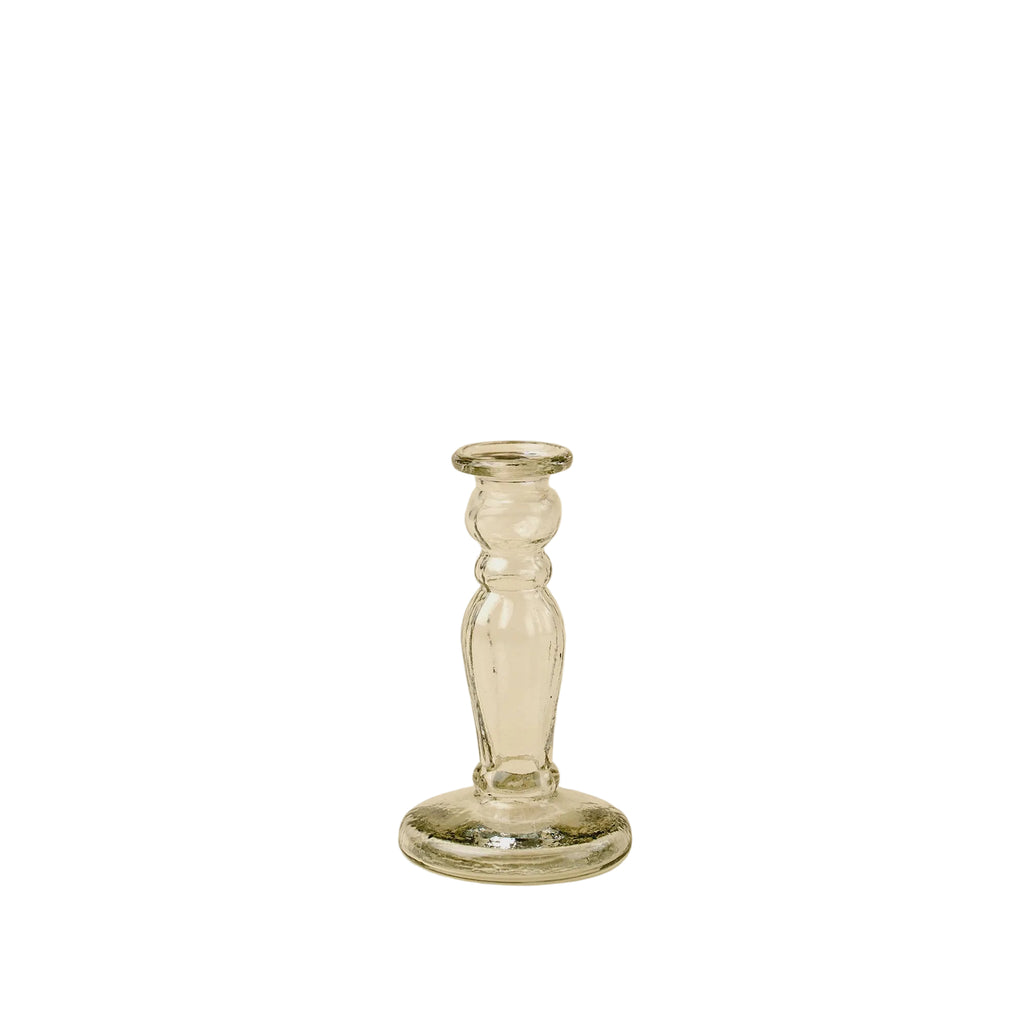 Small Vero Glass Candlestick