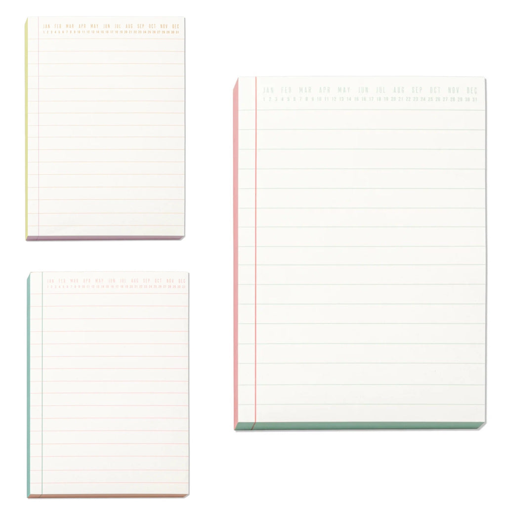 Colorblock Notepads (3 Colors)