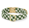 Green Gingham Bow Tie