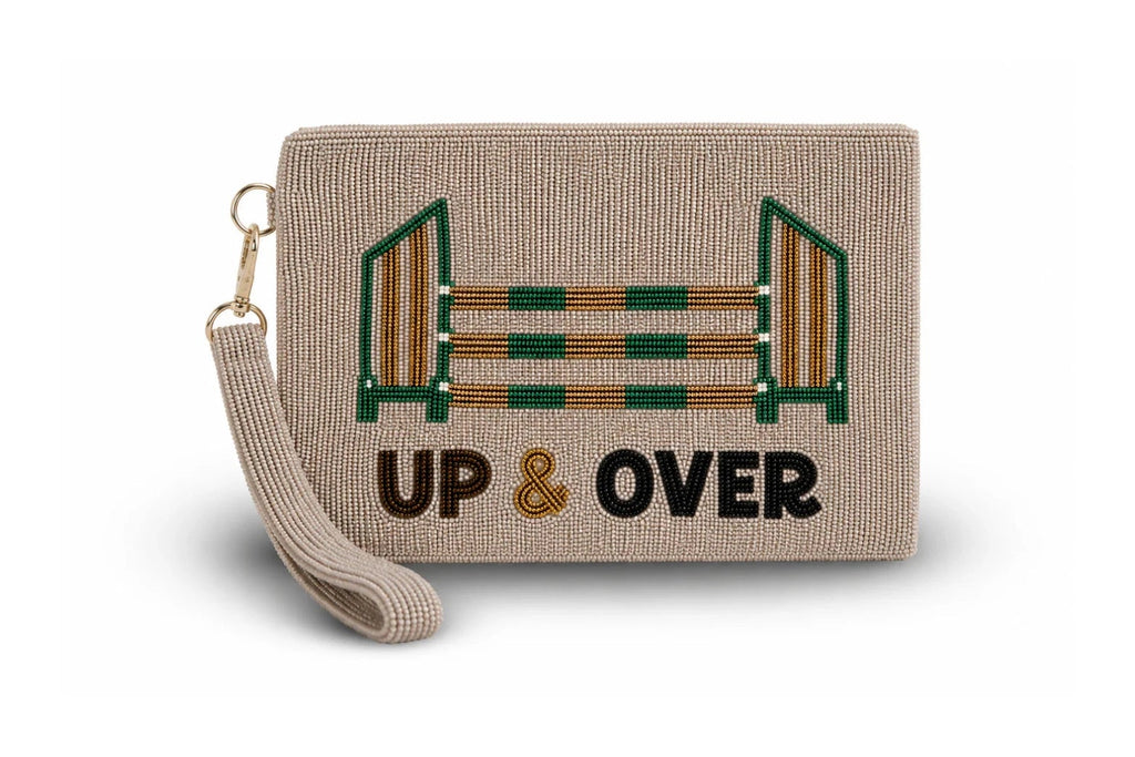 Up & Over Large Beaded Pouch