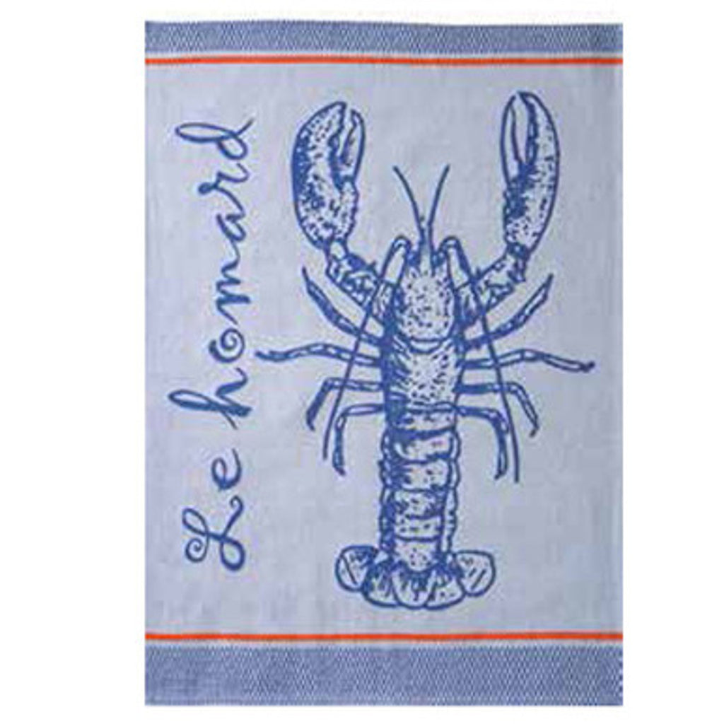 French Lobster Tea Towel