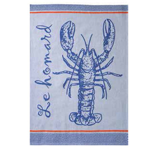 French Lobster Tea Towel