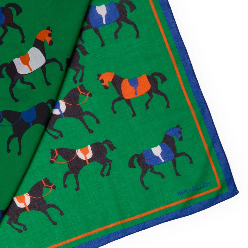 Horse Square Scarf